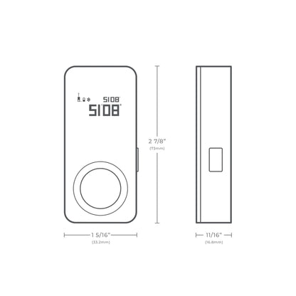 HOTO® Laser Tape Measure